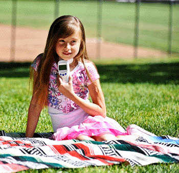 Image: The Wheezometer ultrasound-based cough detector (Photo courtesy of iSonea).